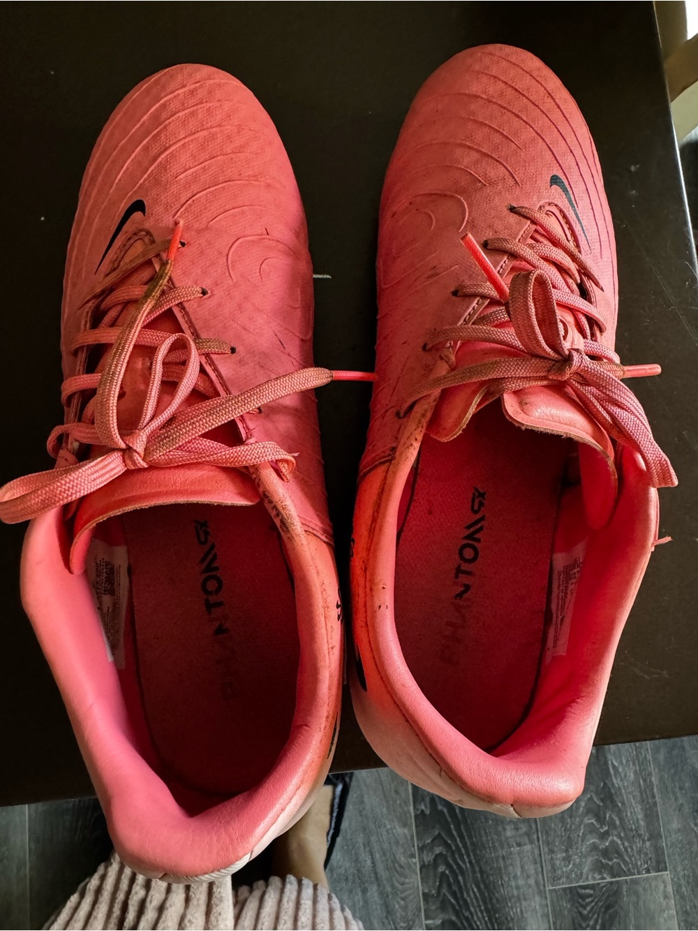 Nike PhantomVSN Women’s Soccer Shoes - Coral/Pink